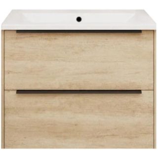 Тумба под раковину La Fenice Tesoro FNC-01-TES-DNN-80-2 Дуб небраска натуральный 80 см